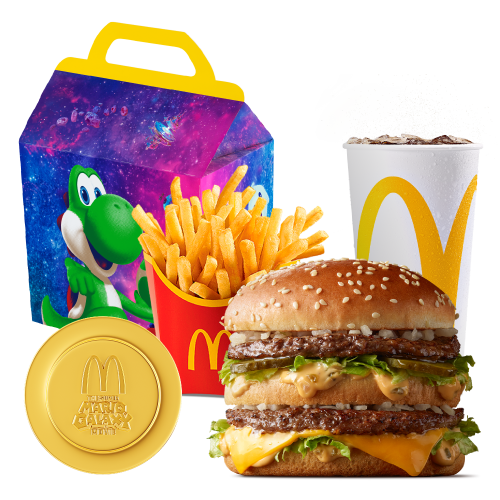 Meniu Big Mac Mario Galaxia Filmul